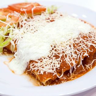 Enchiladas rojas